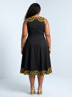 "Mamafo" Corset Dress