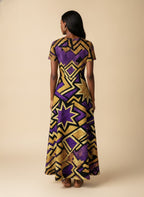 Sheba Short Sleeve Maxi Dress Promo