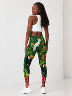 "Manyoya" Leggings — full body view on model