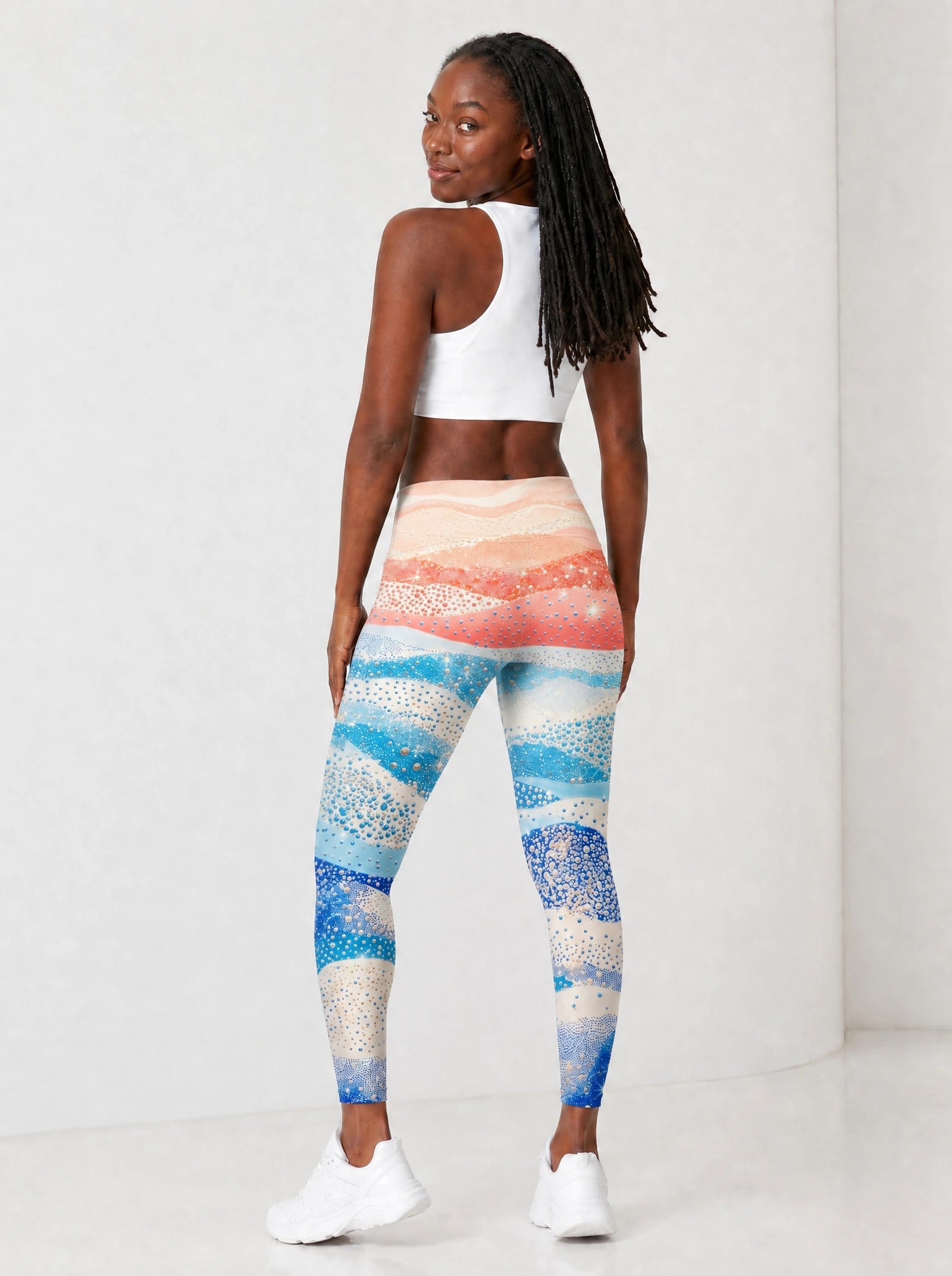 "Maji" Leggings — full body view on model