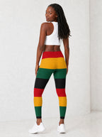 "Accra" Leggings — full body view on model