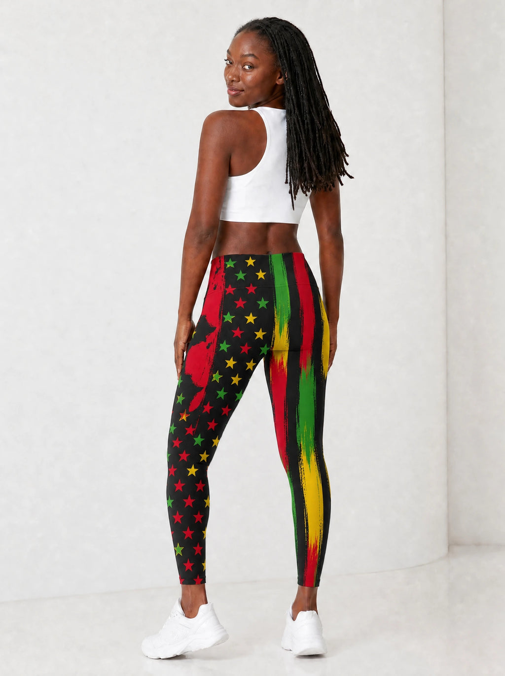 Watu Leggings — full body view on model