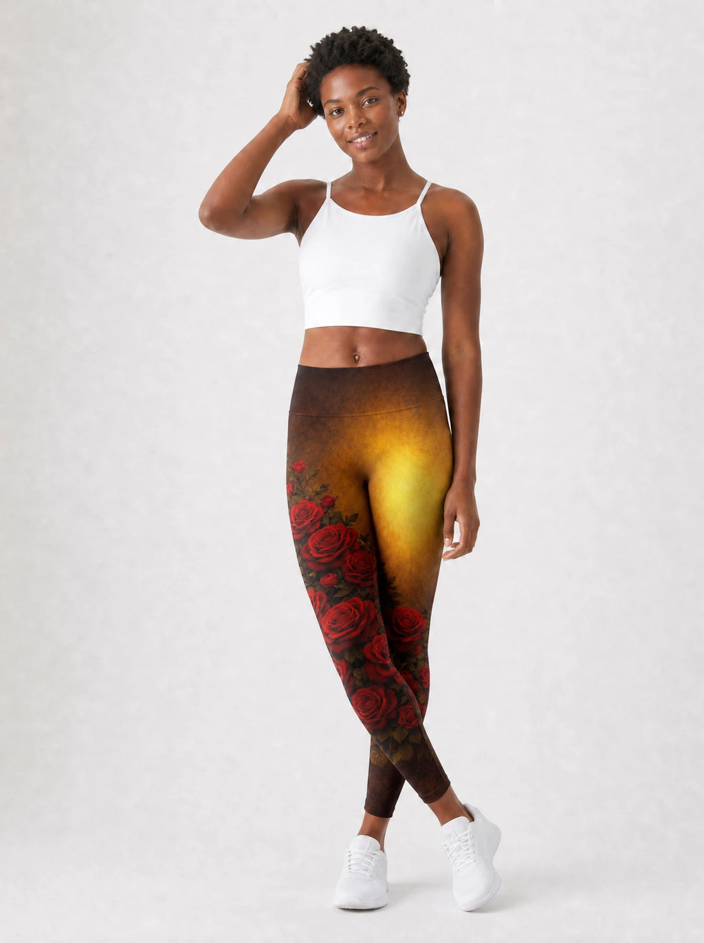Thorn Leggings — full body view on model