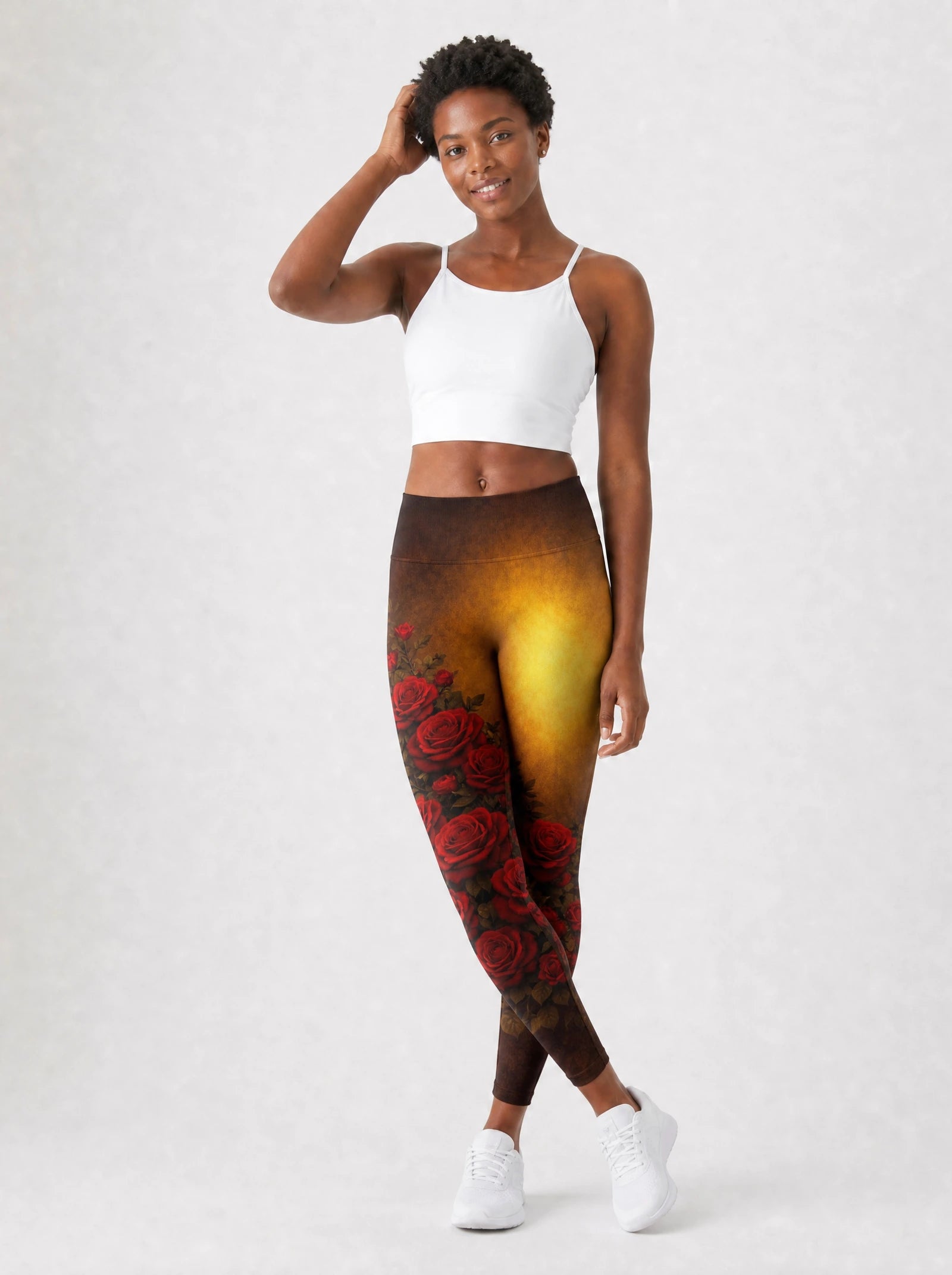 Thorn Leggings — full body view on model