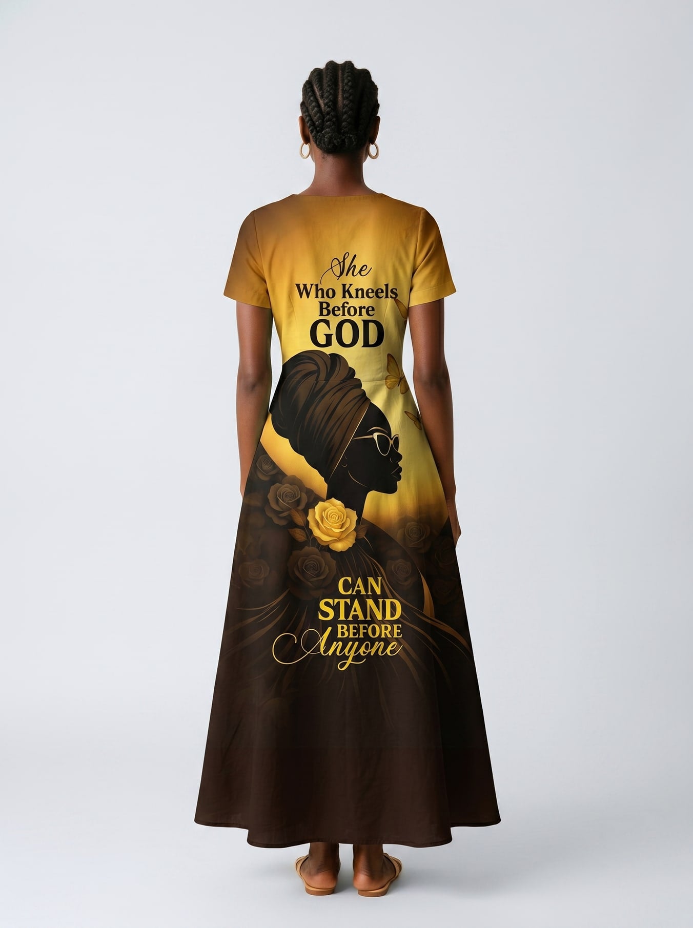 "Selah" Short Sleeve Maxi Dress