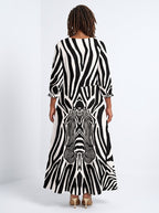 "Punda" Long Sleeve Maxi Dress