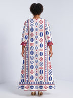 "Uhuru" Long Sleeve Maxi Dress