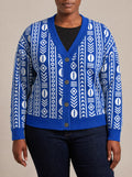 "Oshun Royal Blue" Cardigan