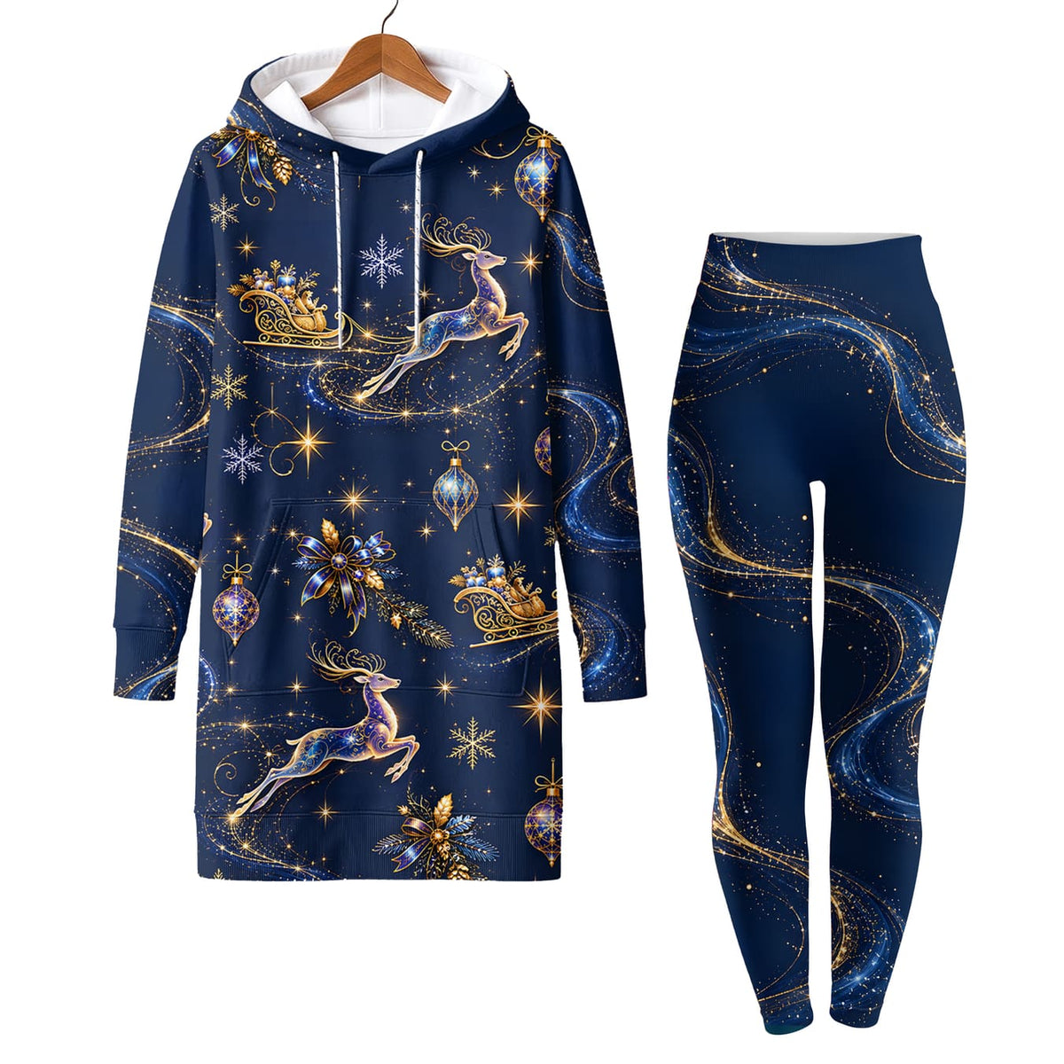 "Mbingu" Hoodie Dress & Leggings Deal