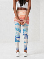 "Maji" Leggings — back view on model