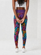 "Rangi" Leggings — back view on model