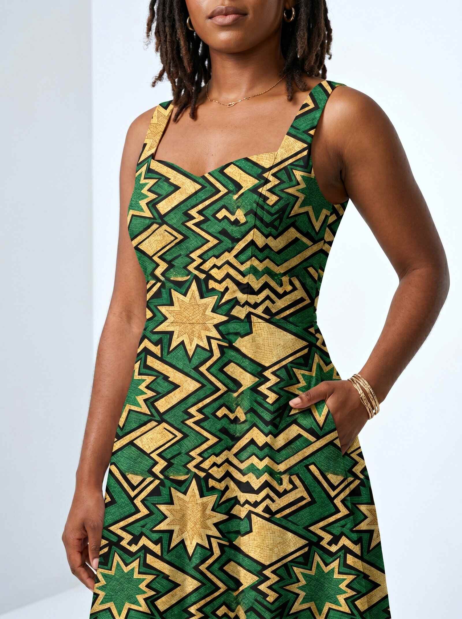 Emerald Sheba Corset Dress