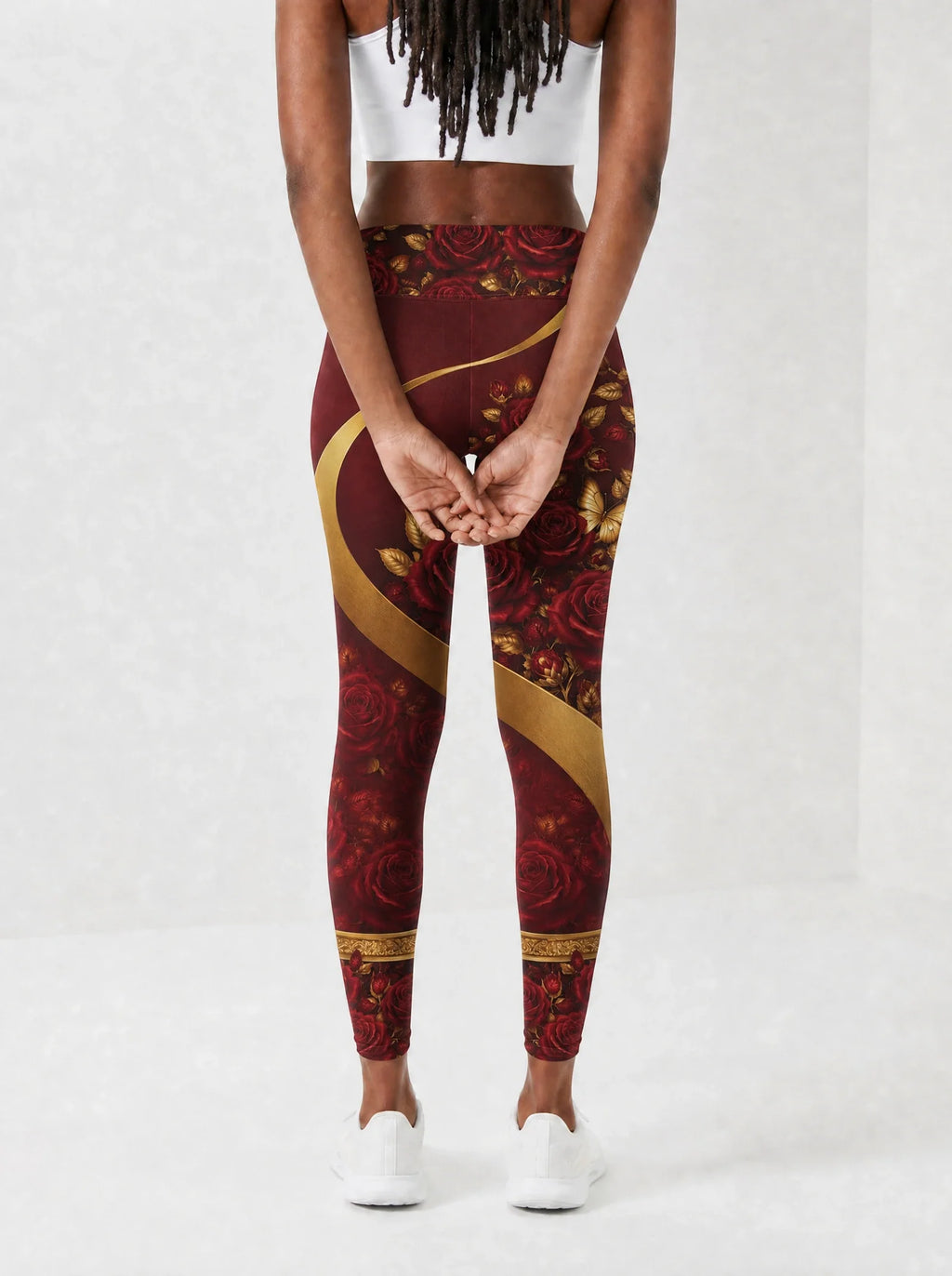 "August Girl Roses" Hoodie Dress & Leggings Deal
