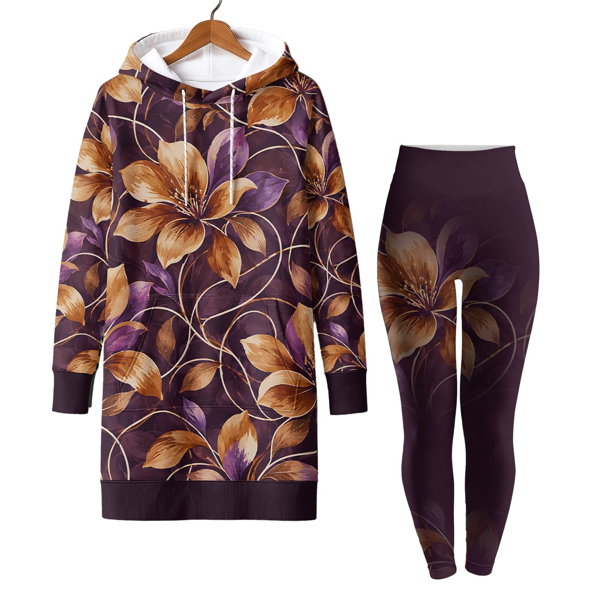 "Tunu" Hoodie Dress & Leggings Deal