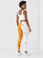 Feeling Blacknificient Leggings — back view on model