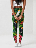 "Manyoya" Leggings — back view on model