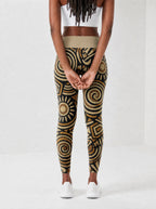 Sahara Leggings — back view on model