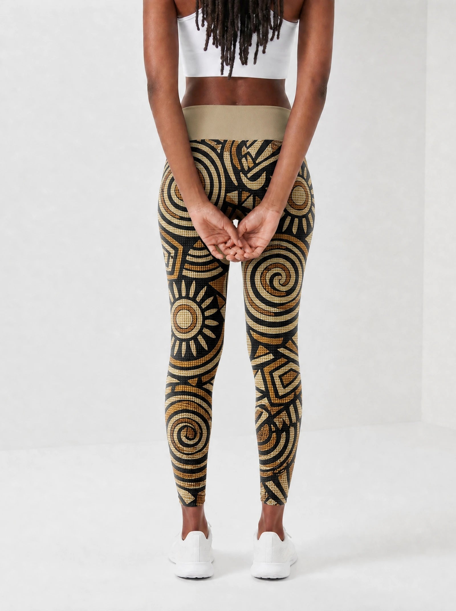Sahara Leggings — back view on model