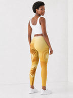 Ancestral Flame Leggings — back view on model