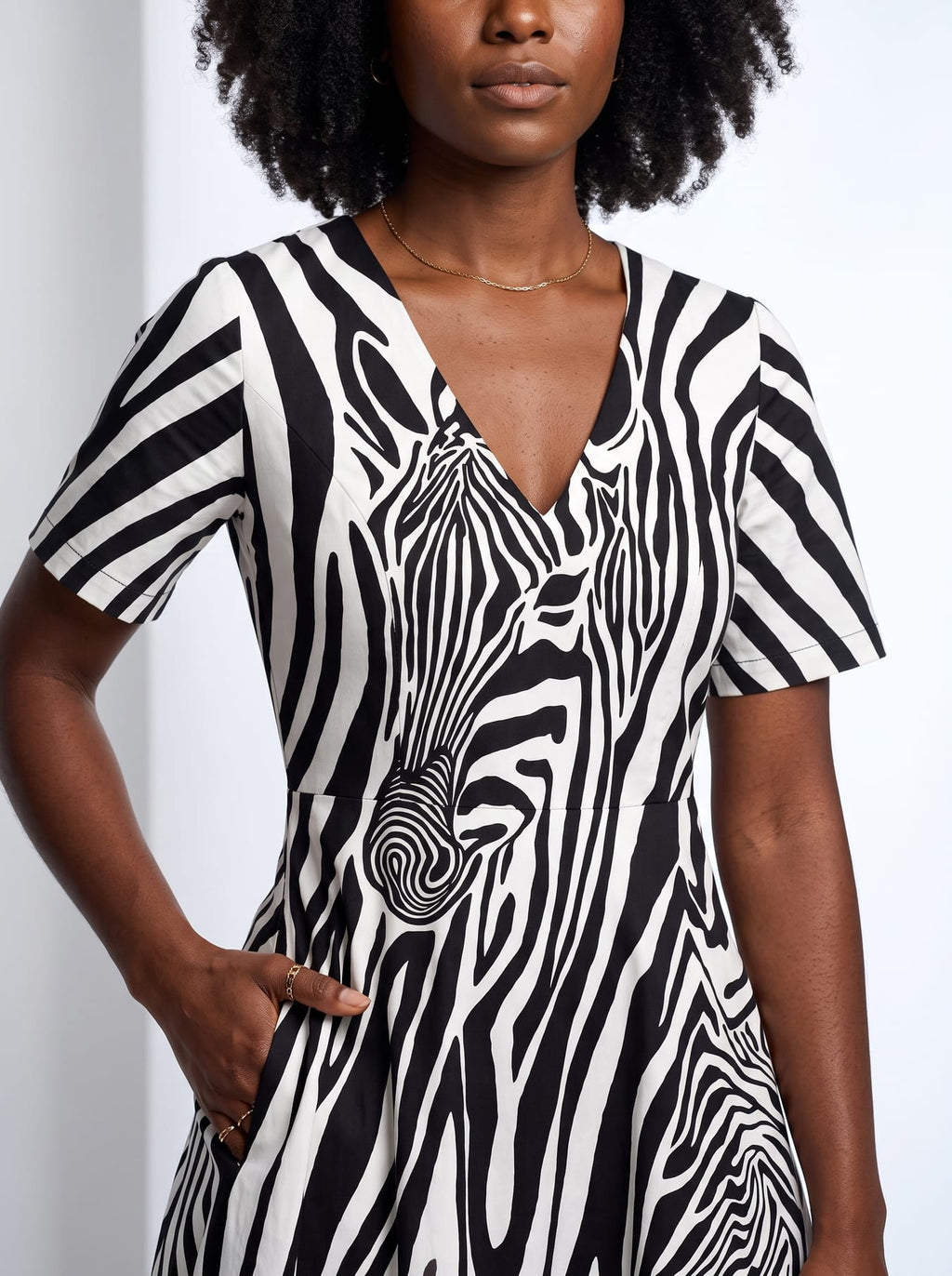 "Punda" Short Sleeve Maxi Dress