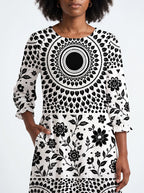 "Mwanga" Long Sleeve Maxi Dress Promo