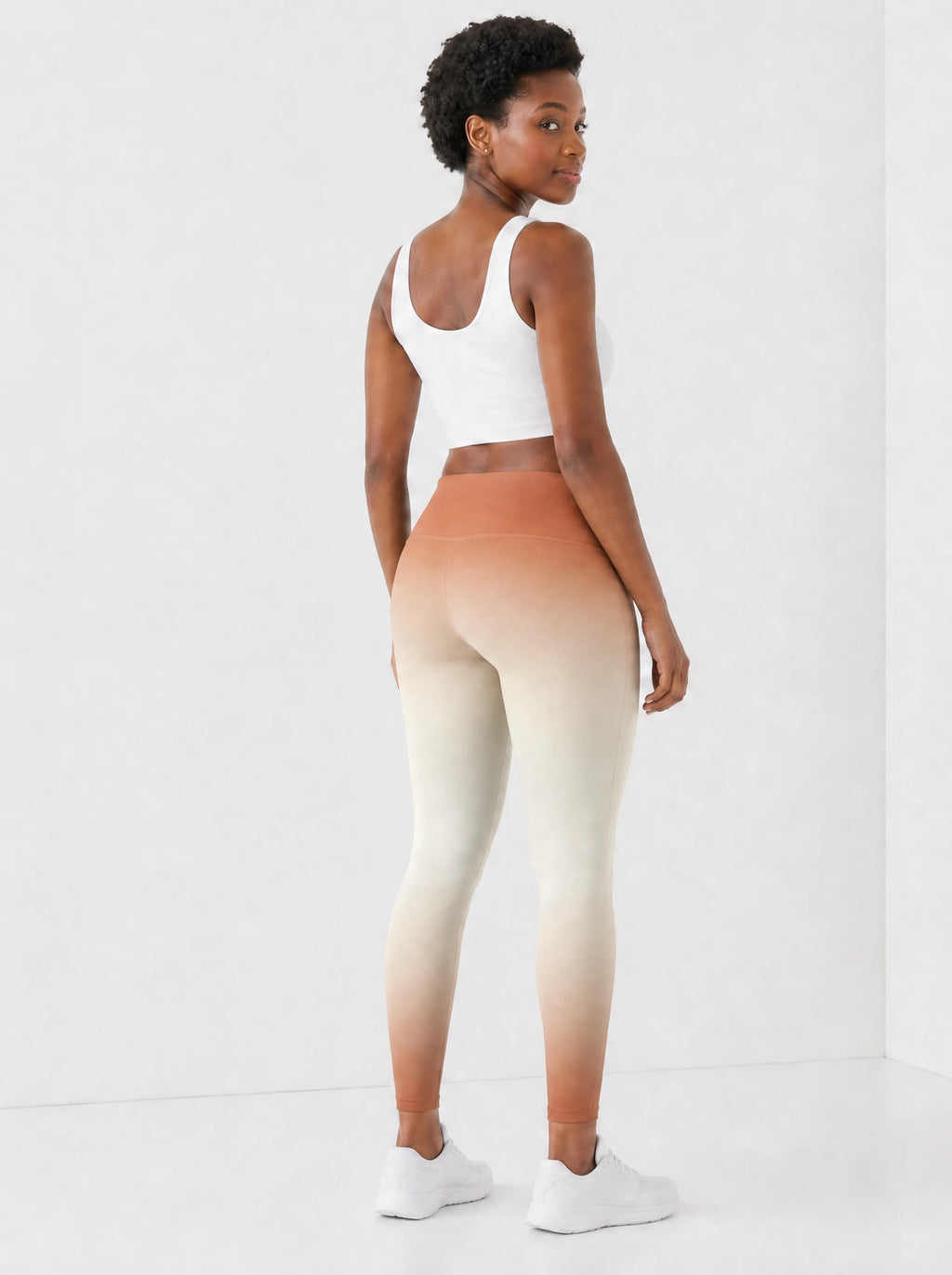 Shine Unbound Leggings — back view on model