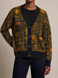 "Afrocentric Pattern" Cardigan