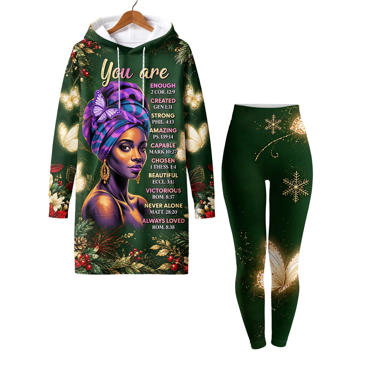 "Stahili" Hoodie Dress & Leggings Deal