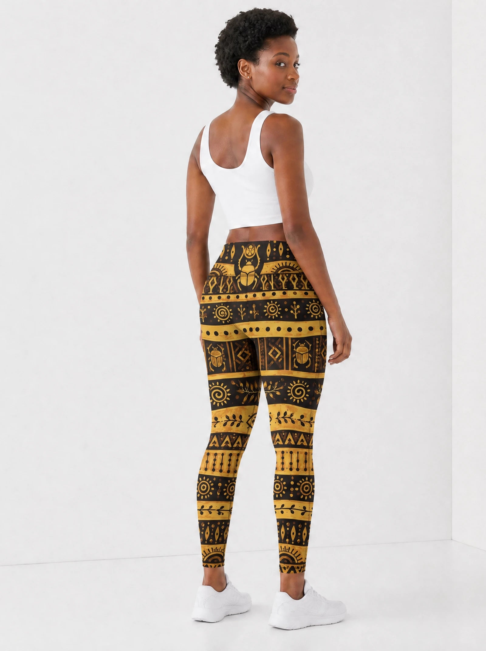 Baraka Leggings — back view on model