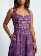"Hekima" Cotton Corset Dress
