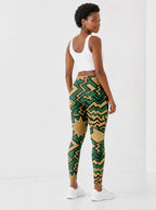 Emerald Sheba Leggings — back view on model