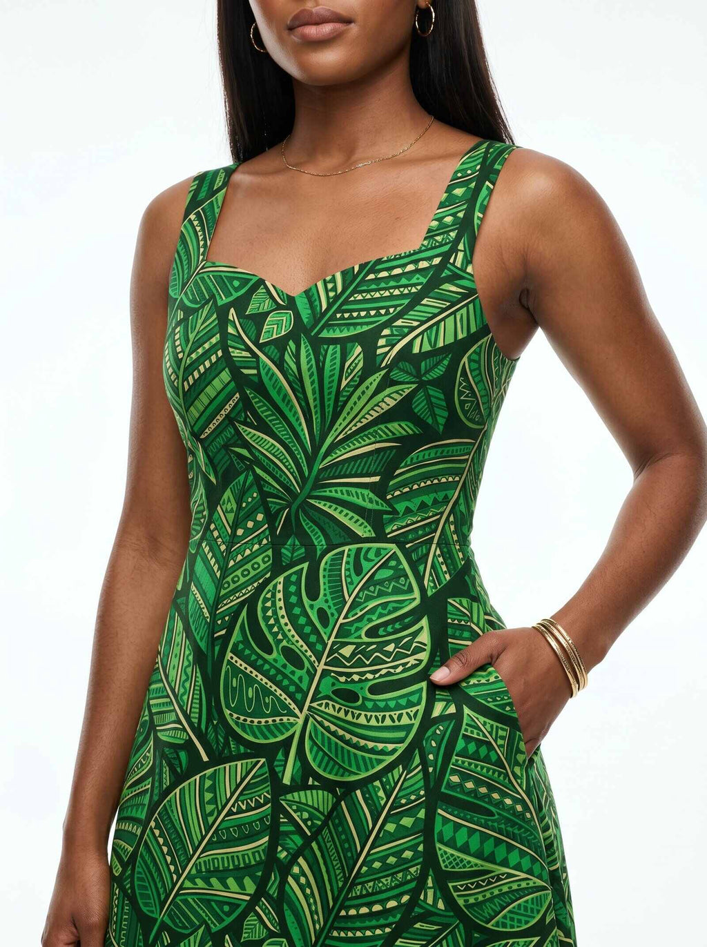 "Asili" Emerald Corset Dress & Leggings Deal