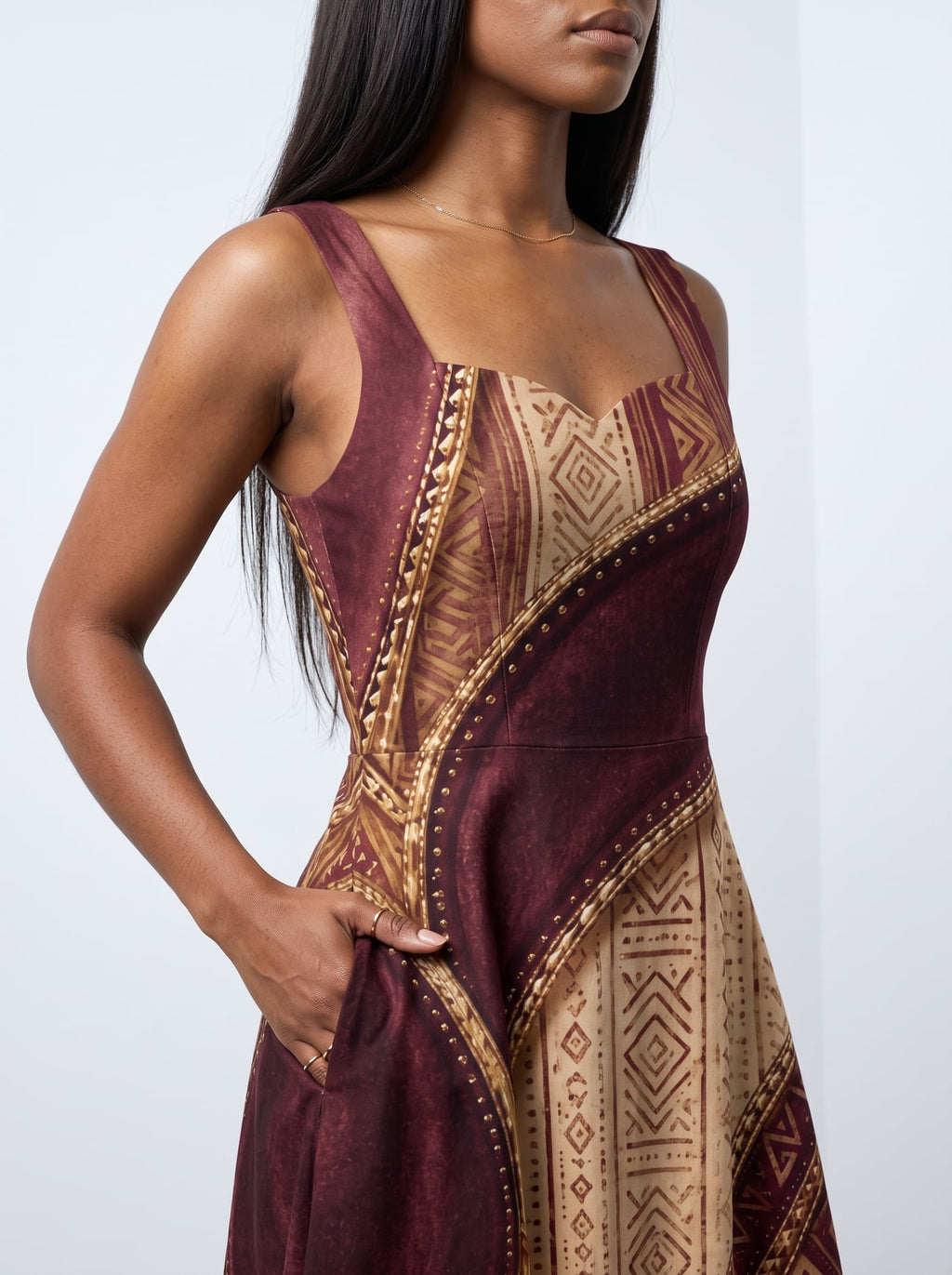 "Tapa" Corset Dress