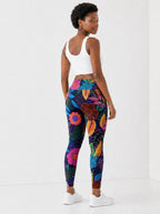 "Bustani" Leggings — back view on model