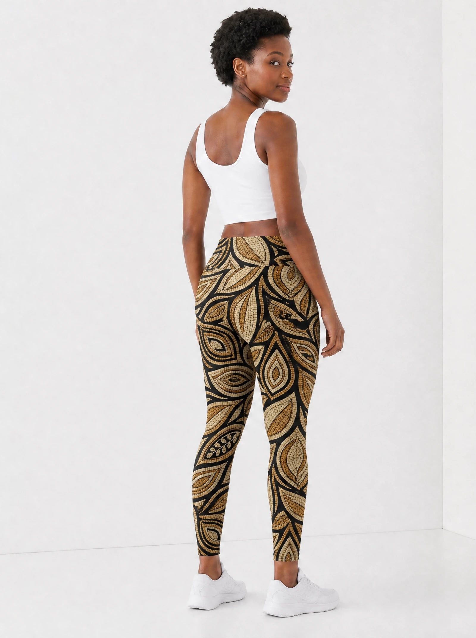 Ashanti Leggings — back view on model