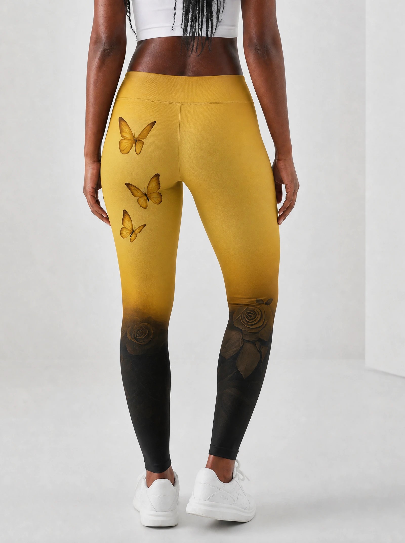 "Selah" Leggings — back view on model