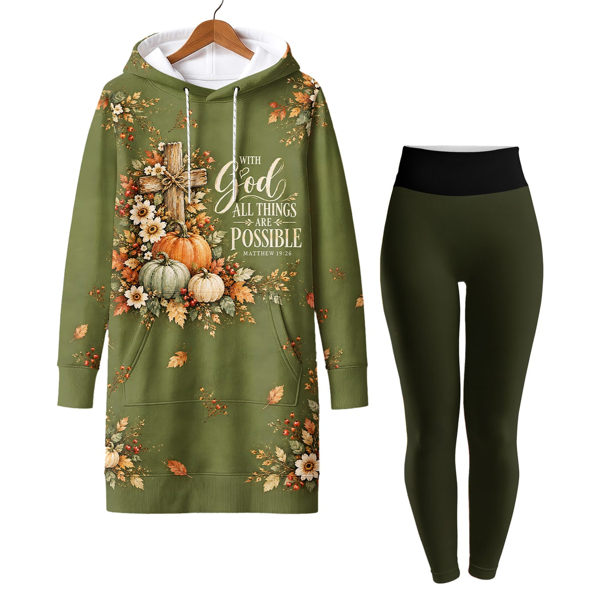 "Uwezo" Hoodie Dress & Leggings Deal