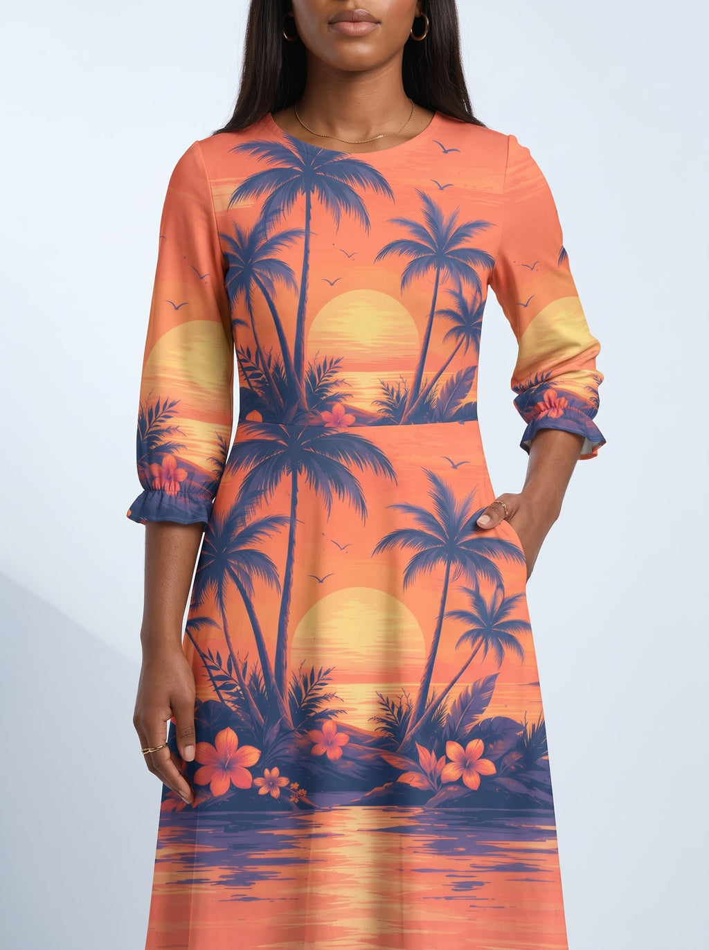 "Machweo" Long Sleeve Maxi Dress