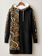 "Mkondo" Hoodie Dress