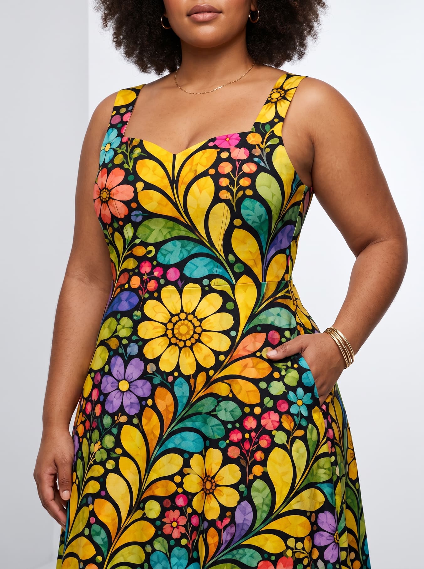 "Njano" Corset Dress