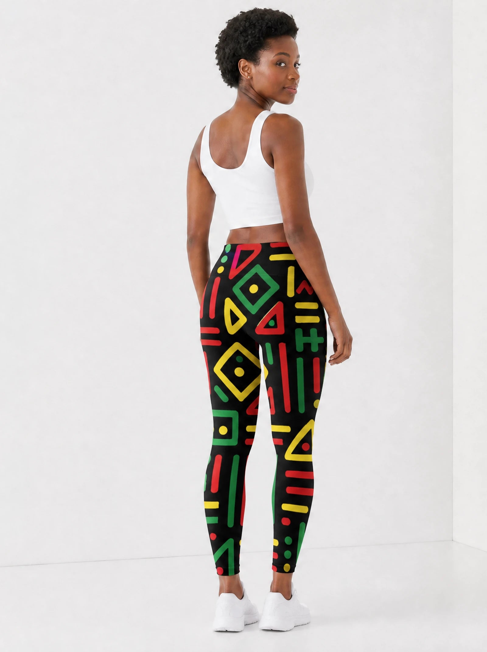 "Nairobi" Leggings — back view on model