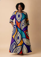 "Johari" Long Sleeve Maxi Dress Promo