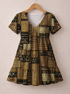 "Sankofa" Floral Dress