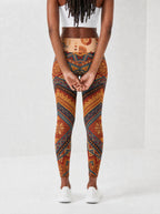 "Uzuri" Leggings — back view on model