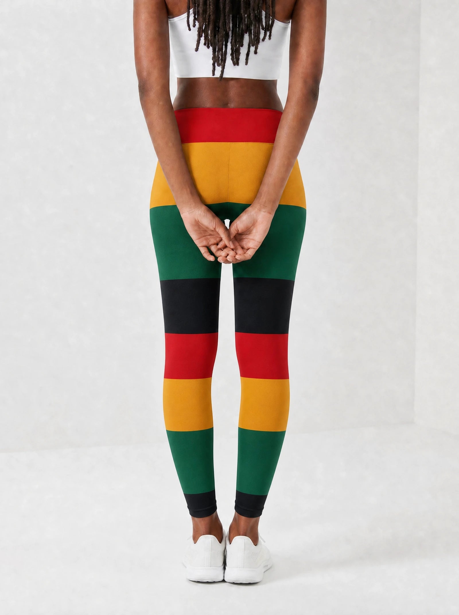 "Accra" Leggings — back view on model