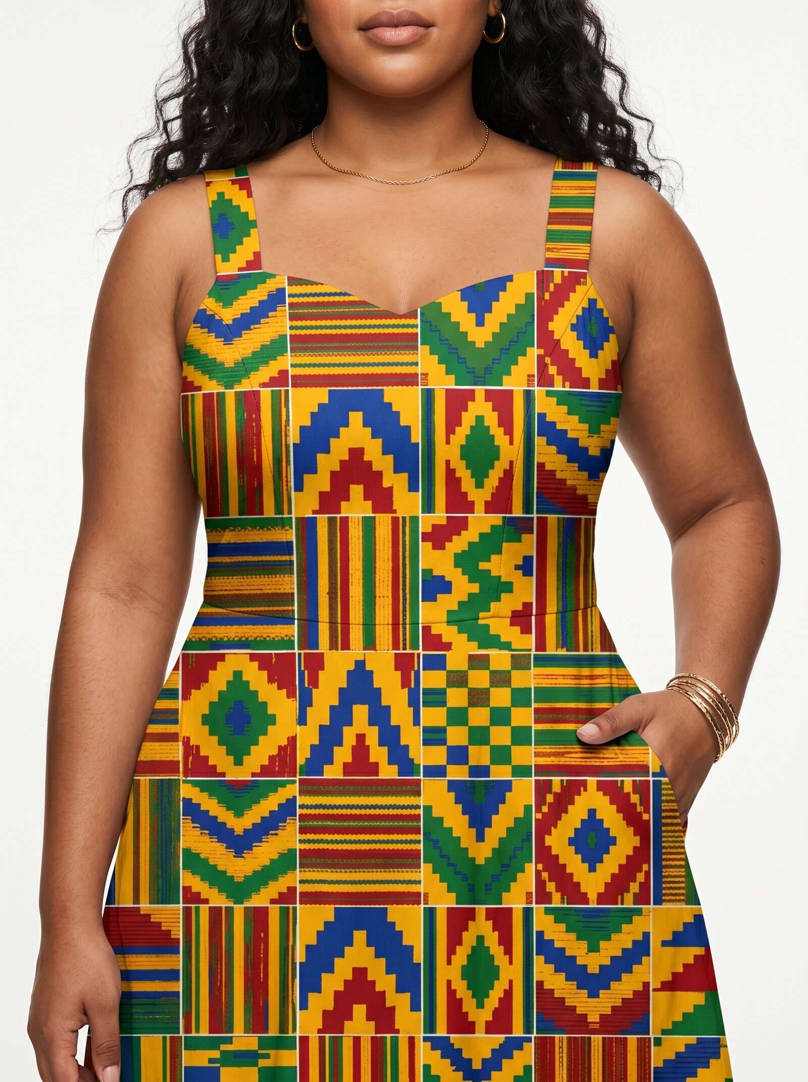 "Kumasi" Corset Dress
