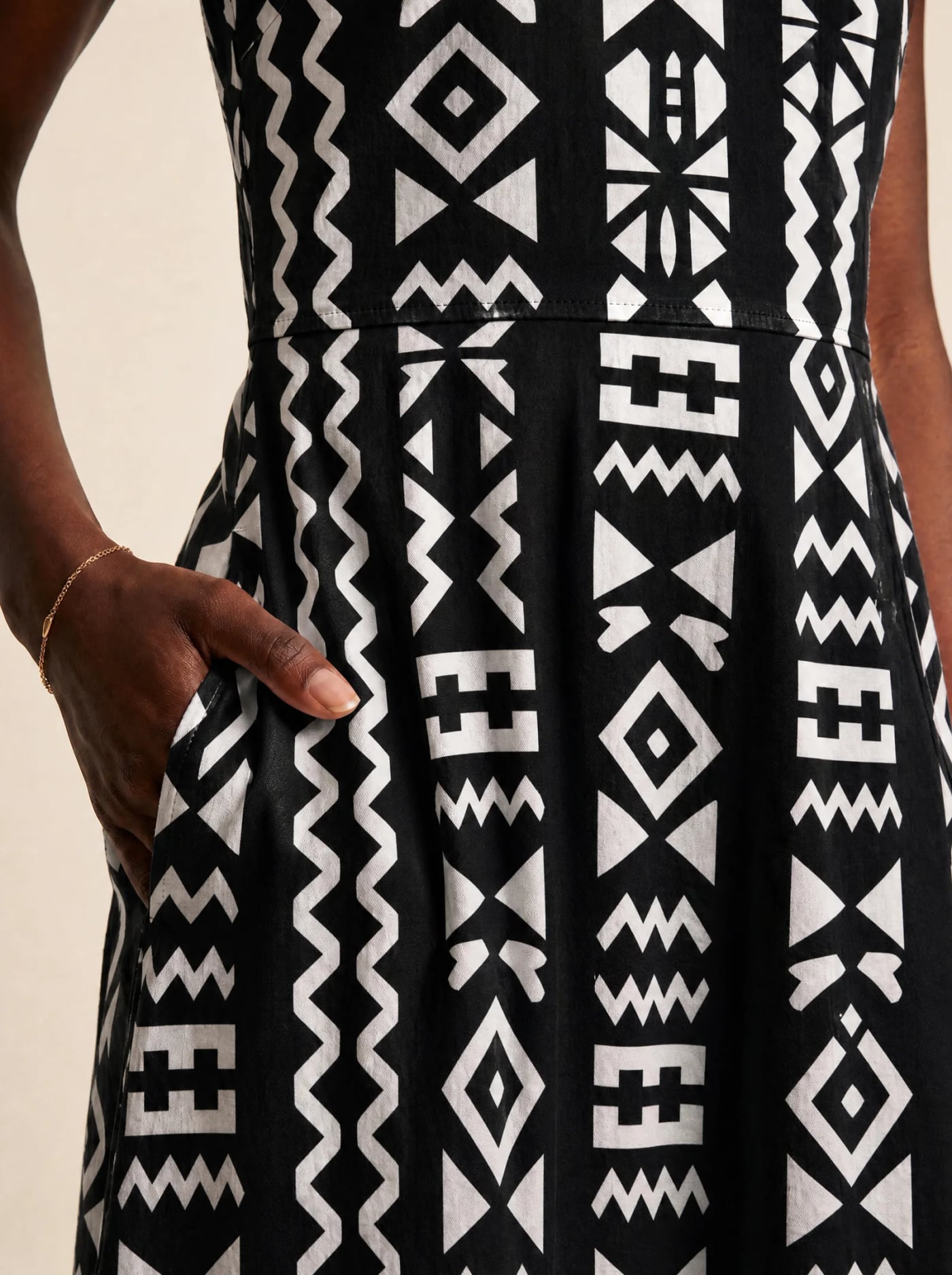 "Kuba" V Neck Midi Dress Promo