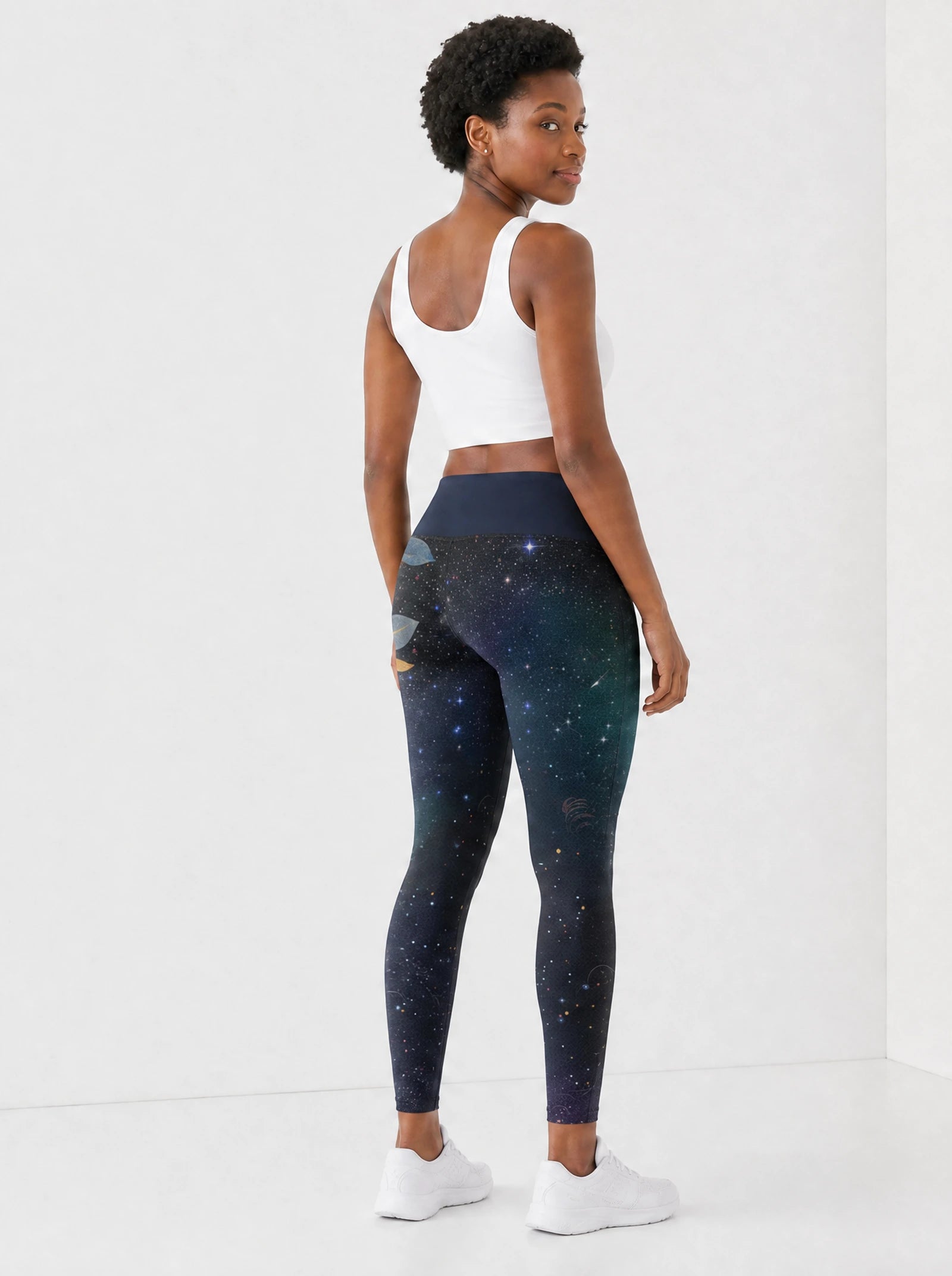 "Nyota" Leggings — back view on model