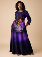 Storm Long Sleeve Maxi Dress