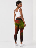 One Love Leggings — back view on model